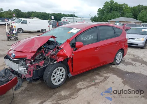 2014 Toyota Prius V Three z USA, uszkodzony, nr VIN JTDZN3EU9EJ011070